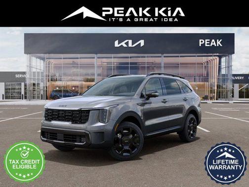 Steel Gray 2026 Kia Sorento Plug-In Hybrid SX Prestige