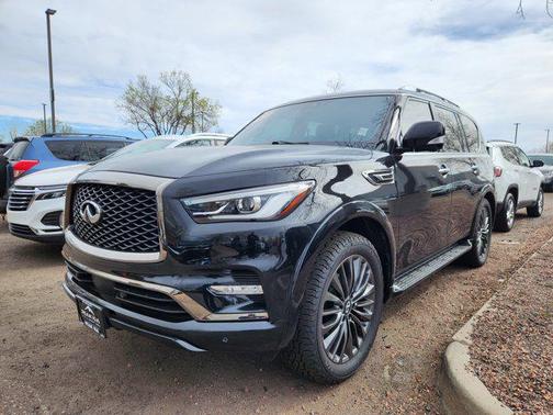 Mineral Black 2023 INFINITI QX80 PREMIUM SELECT AWD