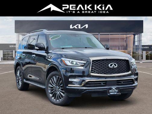Mineral Black 2023 INFINITI QX80 PREMIUM SELECT AWD