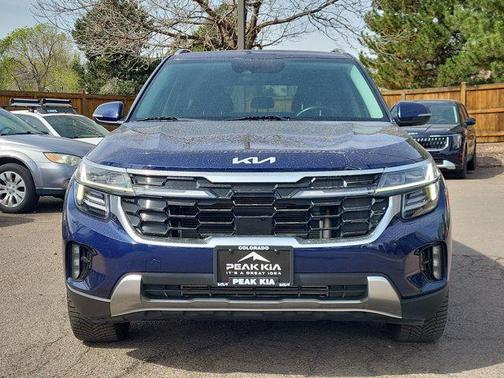 Dark Ocean Blue 2024 Kia Seltos SX Turbo