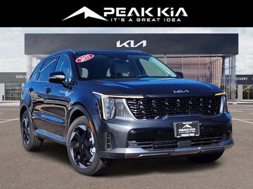 Interstellar Gray 2025 Kia Sorento Hybrid EX