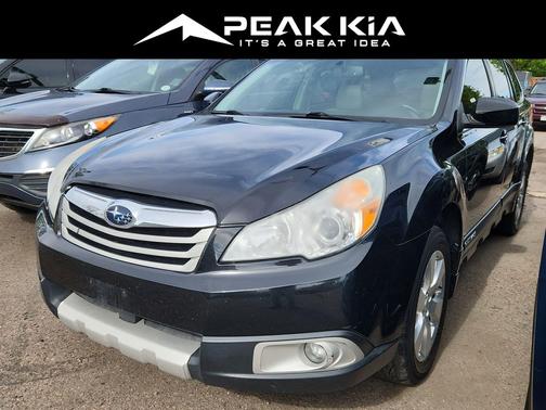 Crystal Black Pearl 2012 Subaru Outback 2.5i Limited