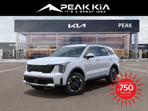 Glacial White Pearl 2026 Kia Sorento S