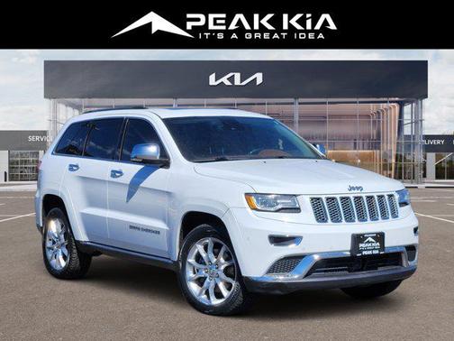 Bright White Clearcoat 2015 Jeep Grand Cherokee Summit