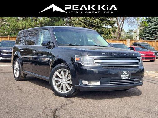Shadow Black 2017 Ford Flex Limited