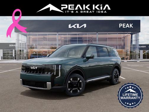 Black Jade Green 2027 Kia Telluride Hybrid EX