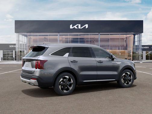 Steel Gray 2026 Kia Sorento Hybrid EX