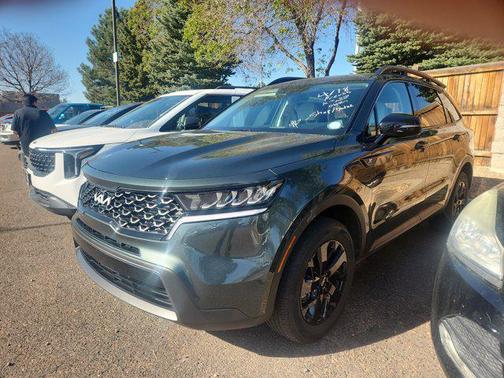 Aruba Green 2023 Kia Sorento S