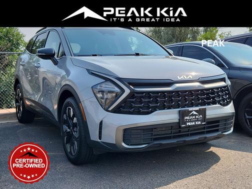 Wolf Gray 2023 Kia Sportage X-Line