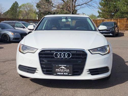 White 2013 Audi A6 3.0T Premium Plus quattro