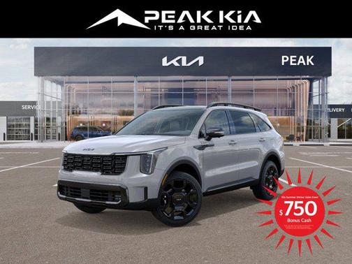 Wolf Gray 2026 Kia Sorento SX