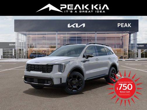 Wolf Gray 2026 Kia Sorento SX