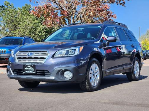 Carbide Gray Metallic 2015 Subaru Outback 2.5i Premium