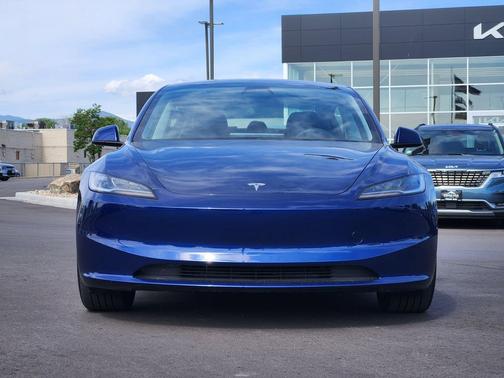 Deep Blue Metallic 2024 Tesla Model 3 Long Range