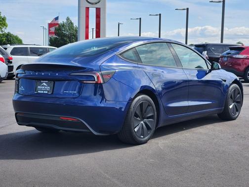 Deep Blue Metallic 2024 Tesla Model 3 Long Range