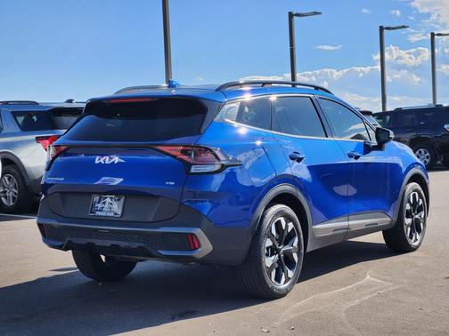 Sapphire Blue 2023 Kia Sportage X-Line