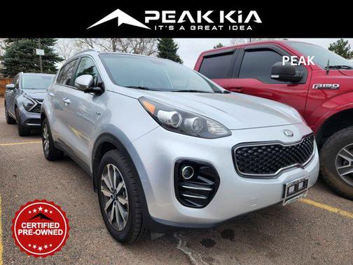 Sparkling Silver 2017 Kia Sportage EX