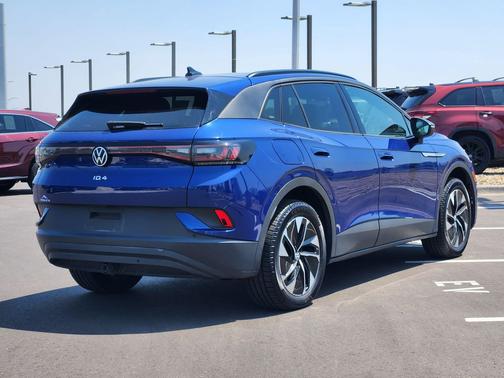 Blue 2022 Volkswagen ID.4 AWD Pro S