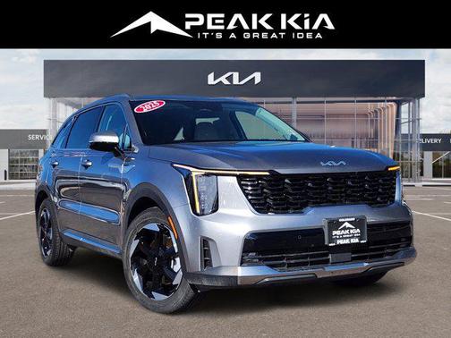 Steel Gray 2025 Kia Sorento Hybrid EX
