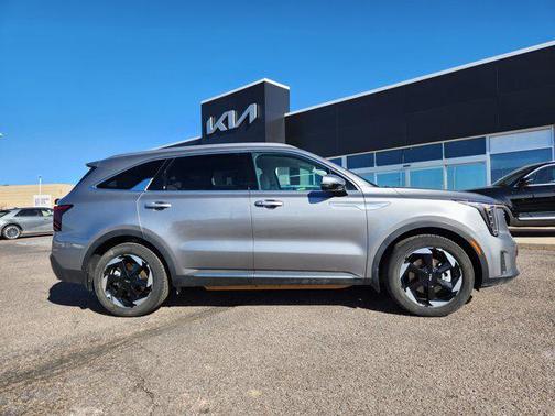 Steel Gray 2025 Kia Sorento Hybrid EX