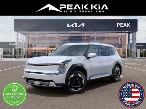 Glacial White Pearl 2026 Kia EV9 Land