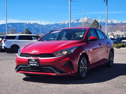 Currant Red 2023 Kia Forte LXS