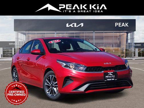 Currant Red 2023 Kia Forte LXS