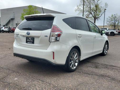 White 2015 Toyota Prius v Five