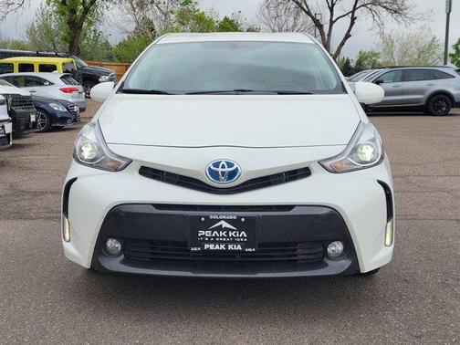 White 2015 Toyota Prius v Five