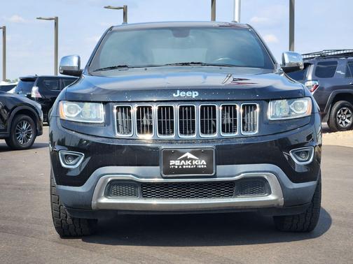 Brilliant Black Crystal Pearlcoat 2015 Jeep Grand Cherokee Limited
