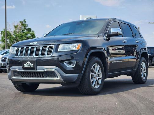 Brilliant Black Crystal Pearlcoat 2015 Jeep Grand Cherokee Limited