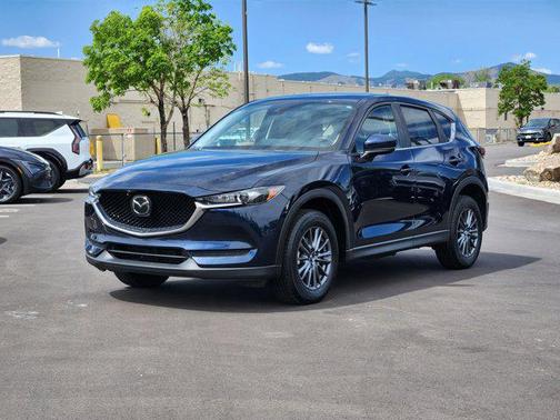 Deep Crystal Blue Mica 2021 Mazda CX-5 Touring