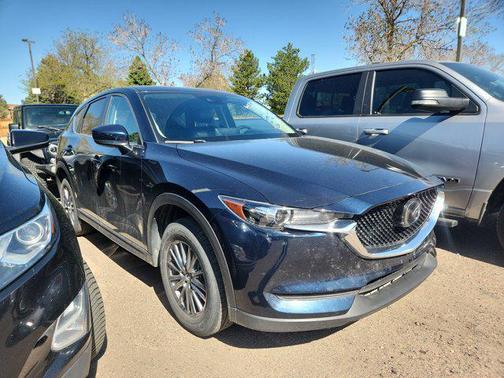 Deep Crystal Blue Mica 2021 Mazda CX-5 Touring