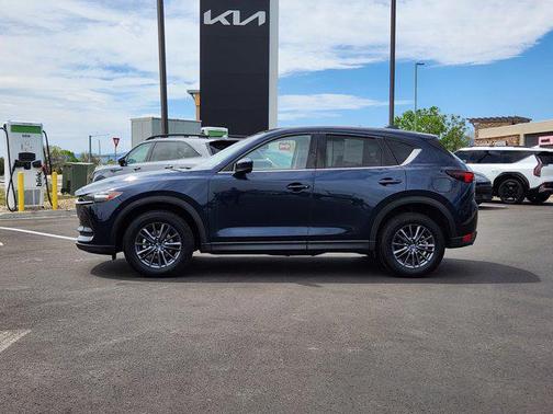Deep Crystal Blue Mica 2021 Mazda CX-5 Touring