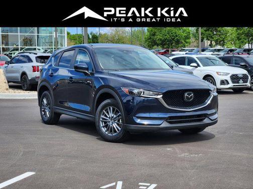 Deep Crystal Blue Mica 2021 Mazda CX-5 Touring