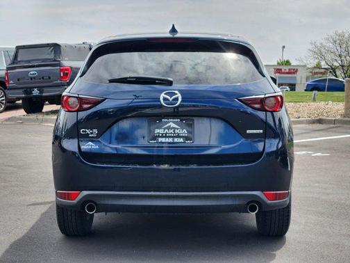 Deep Crystal Blue Mica 2021 Mazda CX-5 Touring