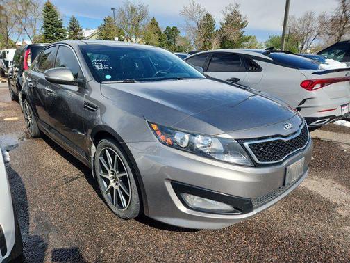 Satin Metal Metallic 2013 Kia Optima SX