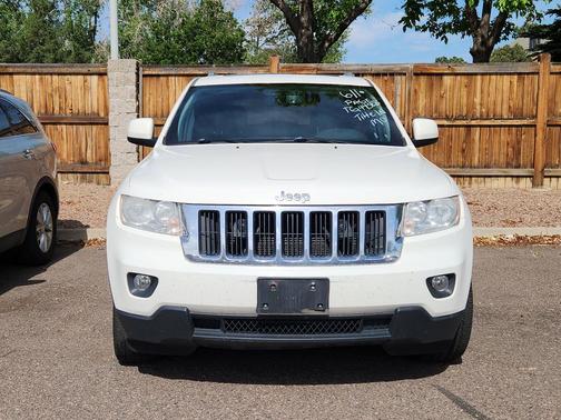 Stone White 2012 Jeep Grand Cherokee Laredo