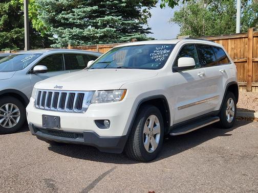 Stone White 2012 Jeep Grand Cherokee Laredo