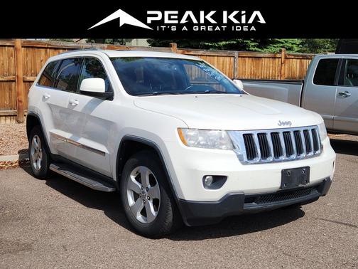 Stone White 2012 Jeep Grand Cherokee Laredo