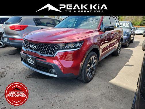 Passion Red 2023 Kia Sorento EX
