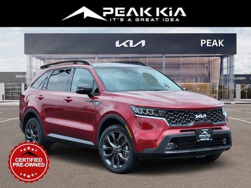 Passion Red 2023 Kia Sorento EX
