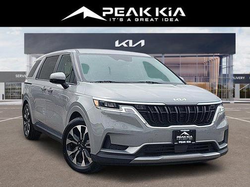 Ceramic Silver 2024 Kia Carnival EX