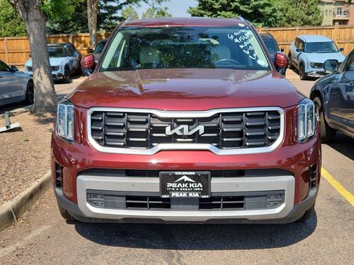 Dawning Red 2024 Kia Telluride SX