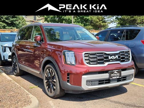 Dawning Red 2024 Kia Telluride SX
