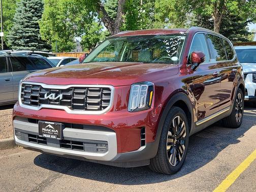 Dawning Red 2024 Kia Telluride SX