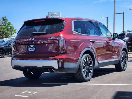 Dawning Red 2024 Kia Telluride SX