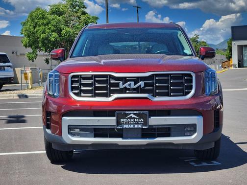 Dawning Red 2024 Kia Telluride SX