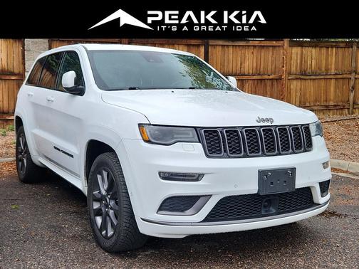 Bright White Clearcoat 2019 Jeep Grand Cherokee High Altitude