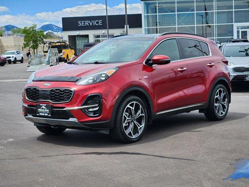 Hyper Red 2020 Kia Sportage SX Turbo